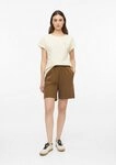 s.Oliver Shorts Hose Jerseyshorts in Flammgarnstruktur