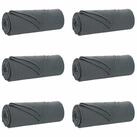 vidaXL Bett&uuml;berwurf Wohndecken 6 pcs Dunkelgrau 210 x 140 cm Fleece