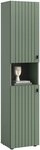 xonox.home Garderobenschrank in Smoke Green Nachbildung B/H/T ca.: 40/192/37 cm