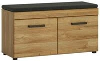 Meble W&oacute;jcik Schuhbank in Grandson Eiche Dekor - 92,8x47x38 (BxHxT)