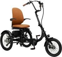 SachsenRAD E-Bike Dreirad T6 Comfort faltbar mit Alarmanlage, 7 Gang Shimano,