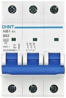 CHINT Schalter Chint 179695 NB1-63 3P B6 6kA DB Leitungsschutzschalter 3polig 6...