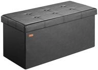 Casaria Sitzbank (1-St), mit Stauraum 80x40x40cm Faltbar 100 L Gepolstert Deckel