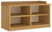 vidaXL Sitzbank Flurbank SANDNES 87x40x50 cm Massivholz Kiefer