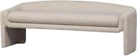 WOOOD Sitzbank Zone, Esszimmerbank, grob gewebten Stoff, Breite 160 cm