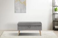 OTTO home Truhenbank AMIRA Sitzbank mit Stauraum, Ma&szlig;e B/T/H: 81/36/43 cm, mit
