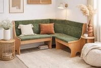 moebel-direkt-online Eckbank Truheneckbank 165x125 cm Stellma&szlig;