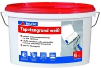 baufan&reg; Wandgrundierung Tapetengrund weiss Tapetengrundierung Grundierung, F&uuml;r