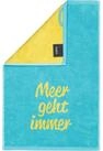 Caw&ouml; Handt&uuml;cher Postcard Towels Edition 100, 100% Baumwolle (1-St)