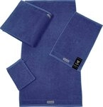 ROSS Handtuch Smart, Frottier (2-St), Uni-Rippe mit Velourslabel
