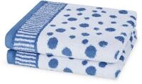 ROSS Handt&uuml;cher Punkte, allover, Frottier (Packung, 2-St), aus feinster...