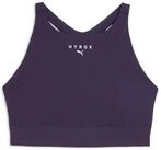 PUMA Sport-BH W PUMA X HYROX SHAPELUXE HIGH NECK BRA DEEP PLUM