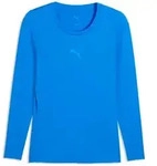 PUMA Unterziehshirt Puma Herren Langarmshirt teamLIGA26 Baselayer Tee LS 660451 blau