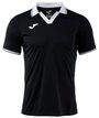 Joma Poloshirt Galaxy (100% rec. Polyester, leicht, atmungsaktiv) schwarz/weiss