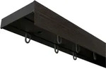 SN DECO GROUP Gardinenschiene Vorhangschiene SH (1) mit Blende 5 cm, 2-l&auml;ufig,