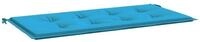 vidaXL Bankauflage, Gartenbank-Auflage Blau 100x50x3 cm Oxford-Gewebe