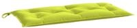 vidaXL Sitzauflage Gartenbank-Auflage Knallgr&uuml;n 110x50x7 cm Oxford-Gewebe, (1...