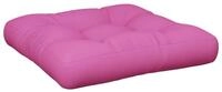 vidaXL Sitzauflage Palettenkissen Rosa 58x58x10 cm Oxford-Gewebe, (1 St)