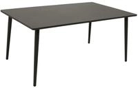 DEGAMO Gartentisch DENVER 100x160cm, Stahl, Innen und Au&szlig;en