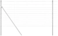 vidaXL Gartenzaun Ground Fix Geschwei&szlig;ter Drahtzaun 50 x 1,2 m (B x H), (1-St)