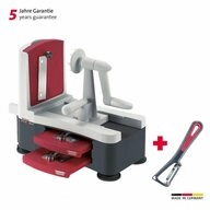 WESTMARK Spiralschneider im Set mit Sparsch&auml;ler f&uuml;r Gem&uuml;senudeln und...