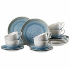 Ritzenhoff & Breker Kaffeeservice Oslo Kaffeeservice 18er Set (18-tlg), 6 Personen,