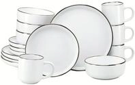 CreaTable Kombiservice Nordic Festive, Service 16-tlg. (16-tlg), 4 Personen,