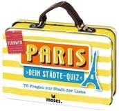 Moses. Verlag Spiel St&auml;dte Quiz mit 75 Fragen Wissensspiel in Metalldose