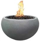 ELEMENTI Feuerstelle Gas "Marra" in Beton-Optik, (Set inkl. Zubeh&ouml;r, 8-St), &oslash;...