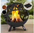 blumfeldt Feuerschale Colima, (Set), Feuerkorb Feuerstelle Outdoor Feuerschale Garten