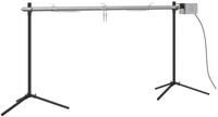 vidaXL Grillkamin Automatischer Grillspie&szlig; mit Motor Edelstahl 150x46,5x82,5 cm