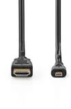 Nedis CVGL34700BK15 HDMI-Kabel, High Speed ​​HDMI Kabel mit Ethernet, High Speed