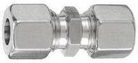 RIEGLER Verteiler Riegler Gerade Verschraubung, Rohr-Au&szlig;en-&Atilde;&tilde; 6 mm, Edelstahl