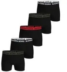 Bj&ouml;rn Borg Boxer Herren Boxershort 5er Pack Baumwollmischung (Packung, 5er...