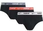 Nike Underwear Slip BRIEF 3PK (Packung, 3-St., 3er) mit Logo-Elastikbund schwarz S