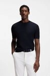 BOSS Kurzarmpullover Nilton Premium Menswear Business-Casual-Look,