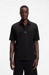 HUGO Poloshirt Nolitos Polokragen, Loose Fit, reine Baumwolle