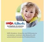 Haba Kugelbahn-Bausatz Kugelbahn Grundpackung Kullerb&uuml; Kugelbahn Baukasten 58...