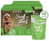 Lecker.Pet 48 x 150 g Lecker.Pet&reg; Surf'n'Turf Pouches Hundefutter - 4 Sorten...