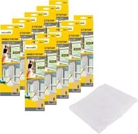 SCHELLENBERG Fliegengitter-Gewebe Maxi f&uuml;r gro&szlig;e Fenster, (Packung, 10-St),