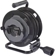Sygonix Sygonix SY-6618486 Kabeltrommel 30 m Schwarz Schutzkontakt-Stecker