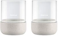 blomus Windlicht CALMA Windlicht moonbeam XS 2er Set