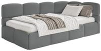 Selsey Jugendbett CLOUDY, mit Bettkasten, Lattenrost, Chenille wasserabweisend,...
