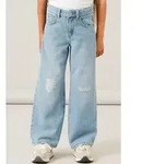 Name It Weite Jeans Rose (1-tlg) Plain/ohne Details