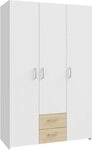 FORTE Kleiderschrank Econobox Dreht&uuml;renschrank, zeitloses Design mit...