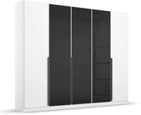Rauch M&ouml;bel Kleiderschrank Dreht&uuml;renschrank Artemis, mit Glast&uuml;ren,...