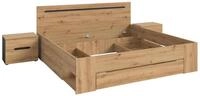 xonox.home Schlafzimmer-Set Canu, (3tlg. Set inkl. Nachtkommoden, Bett 180X200),