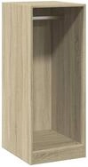 vidaXL Kleiderst&auml;nder Kleiderschrank Sonoma-Eiche 48x41x102 cm Holzwerkstoff,...