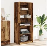 vidaXL Schrankmodule Kleiderschrank Altholz-Optik 80x50x200 cm Holzwerkstoff