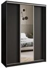 Masseno Schwebet&uuml;renschrank TAVI 150 cm Kleiderschrank mit Spiegel 3 T&uuml;ren...